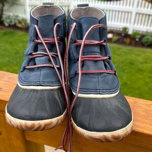 Sorel Canvas Rain Boots